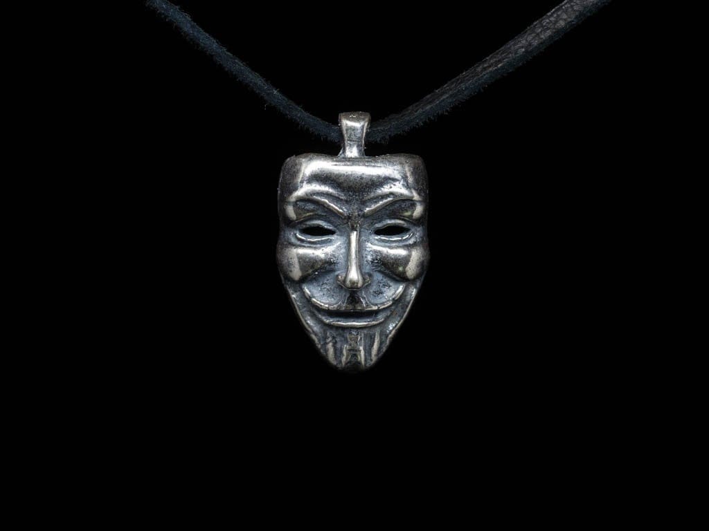 Anonymous Pendant Anonymous V for Vendetta Pendant - Image 1