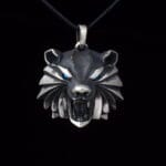 Bear Geralt Witcher Medallion Pendant