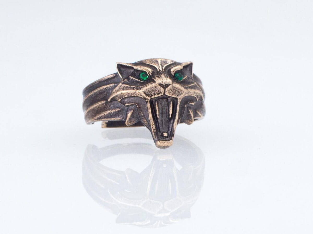 Cat Ciri medallion Witcher Ring - Image 8