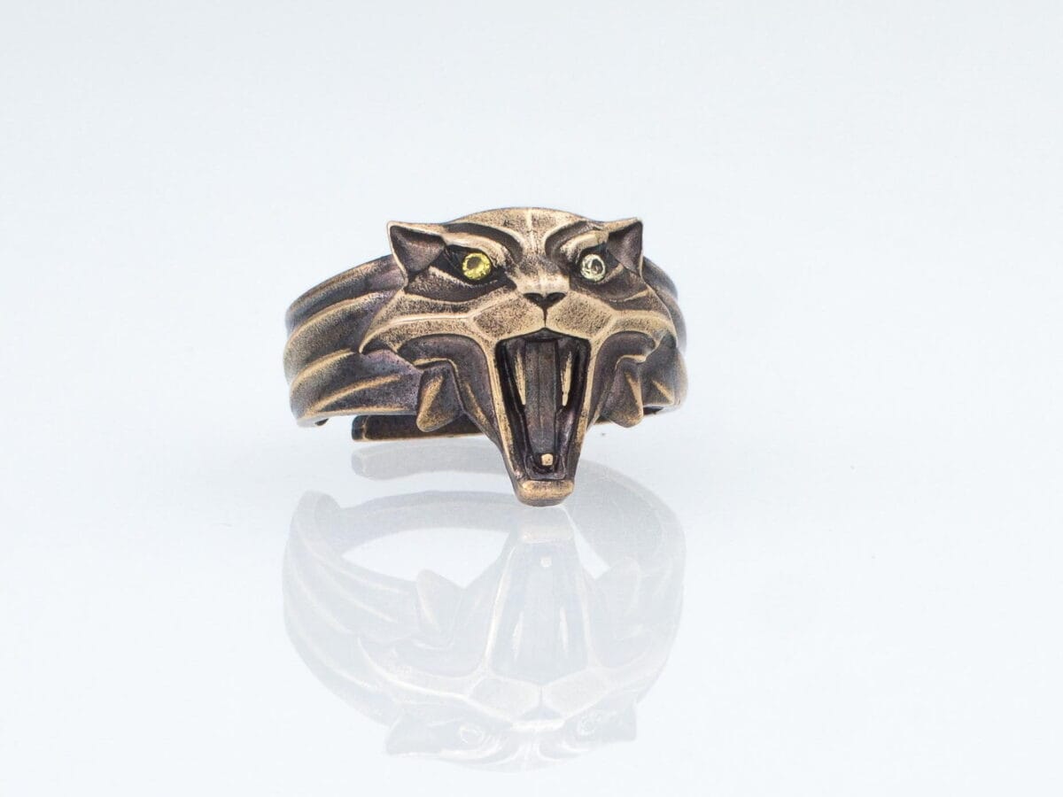 Cat Ciri medallion Witcher Ring - Image 7