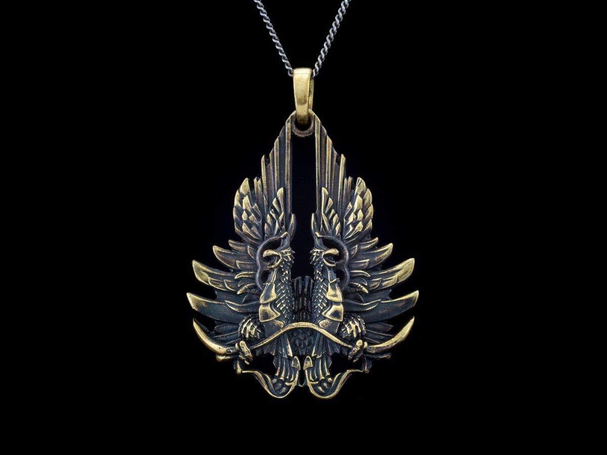 Grey Wardens Dragon Age Pendant - Image 2