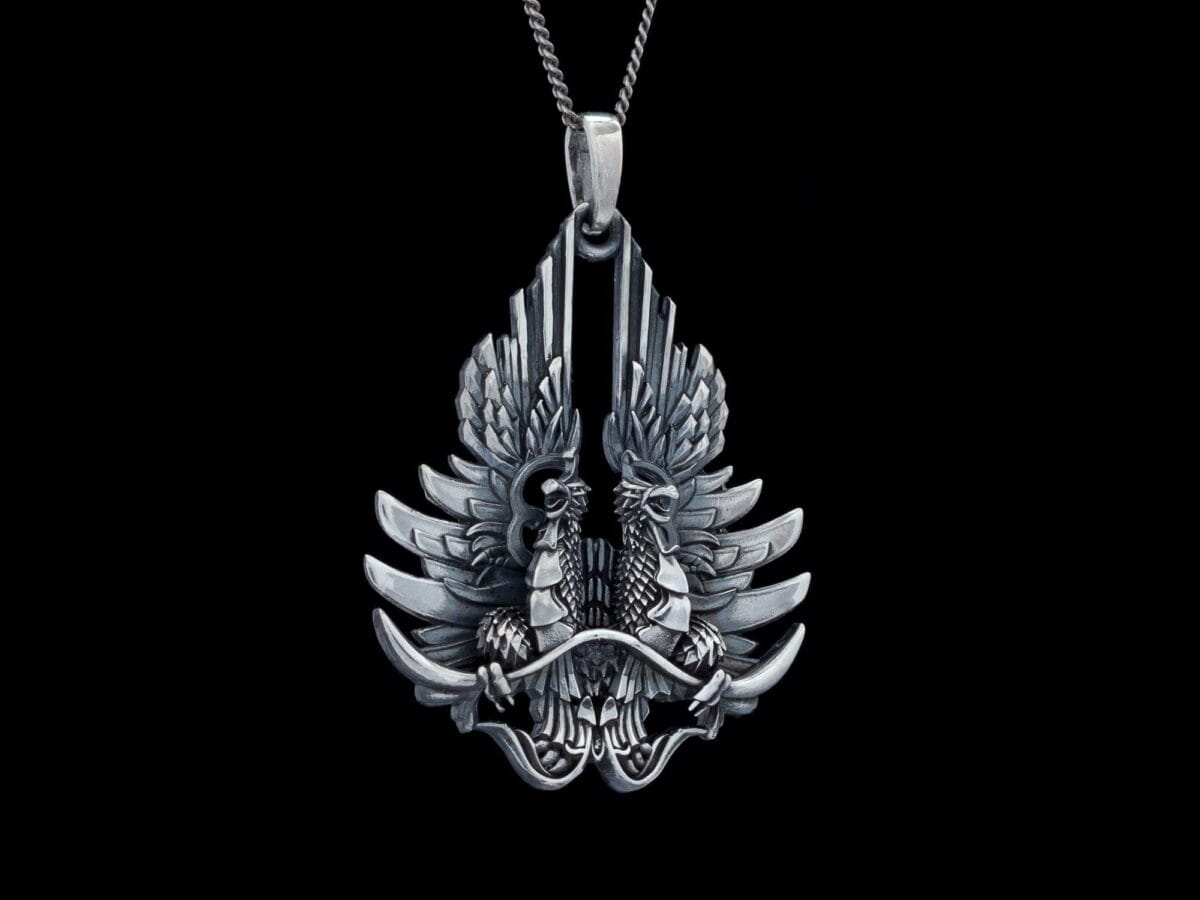 Grey Wardens Dragon Age Pendant - Image 4