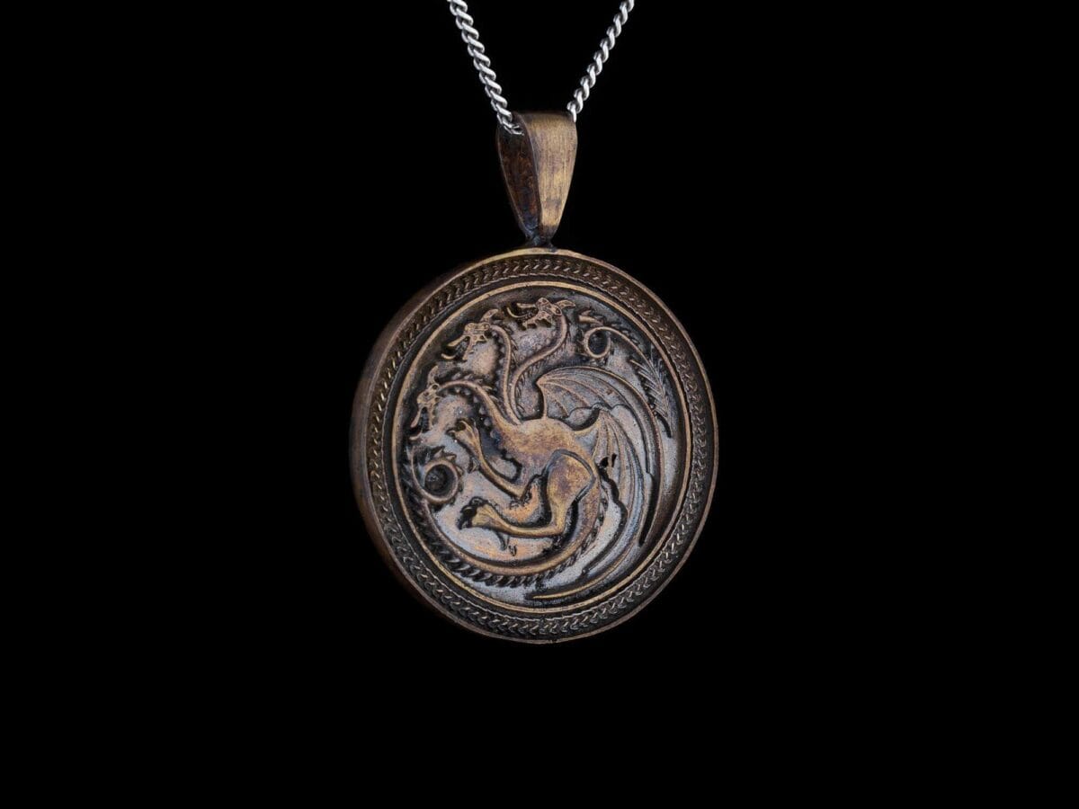 House Targaryen Pendant - Image 2