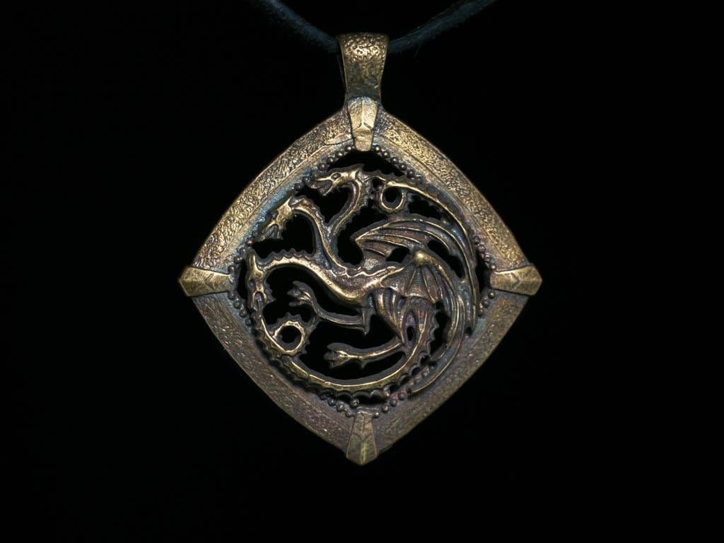 House Targaryen Pendant House Targaryen Pendant - Image 1