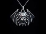 Manticore Geralt Witcher Medallion Pendant