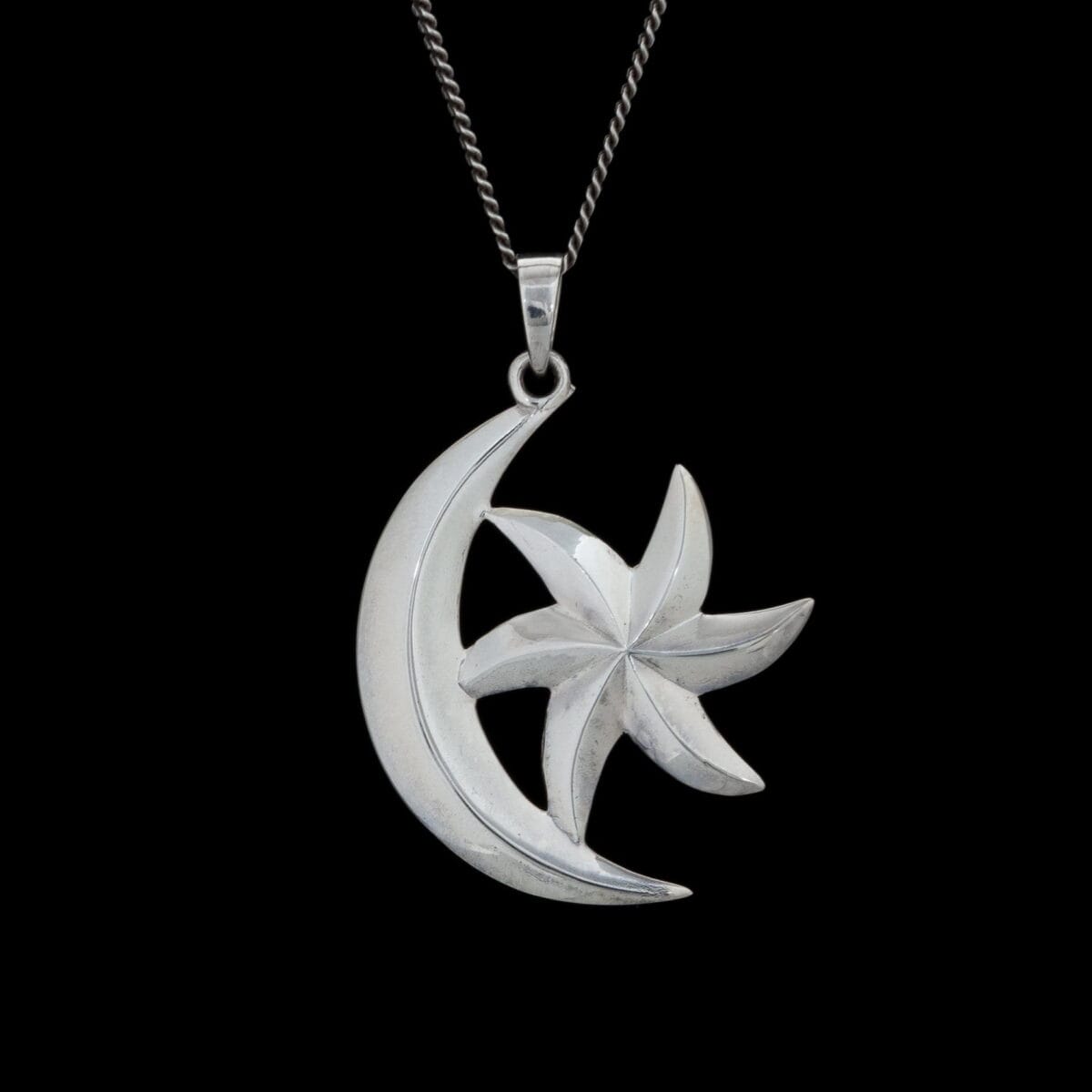 Moon-and-Star Pendant Moon-and-Star Elder scrolls Pendant - Image 1