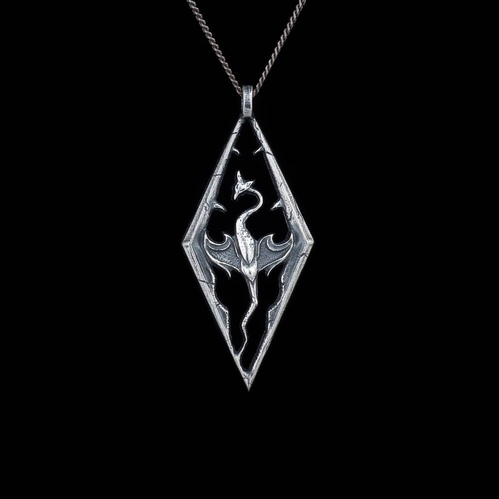 Skyrim Dragon Pendant Skyrim Dragon Pendant - Image 1