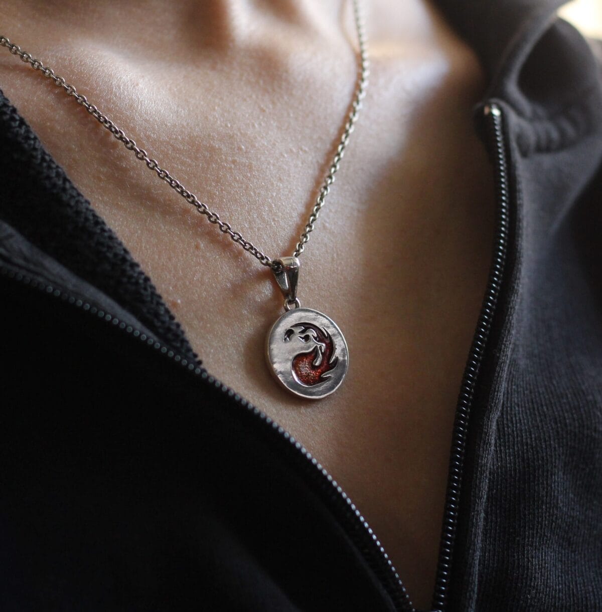 Inspired Magic the Gathering "Mountain" Pendant - Image 2