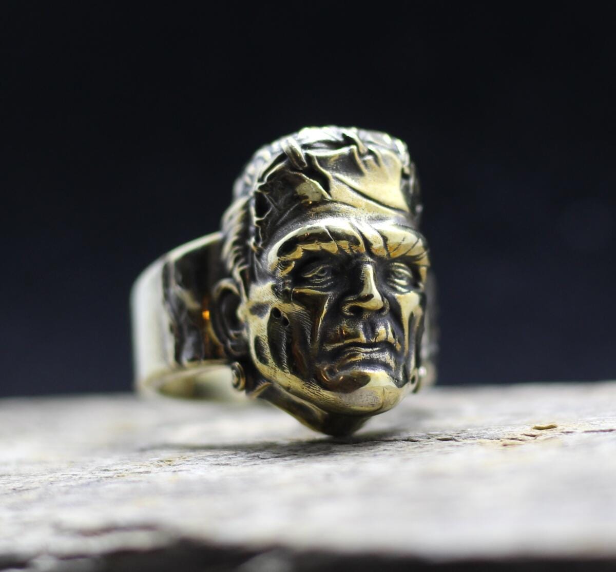 Frankenstein head ring