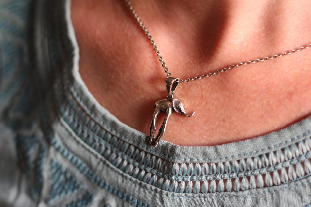Small Salvador Dali's Elephant Pendant