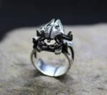 Dwarven Spider detailed Skyrim ring
