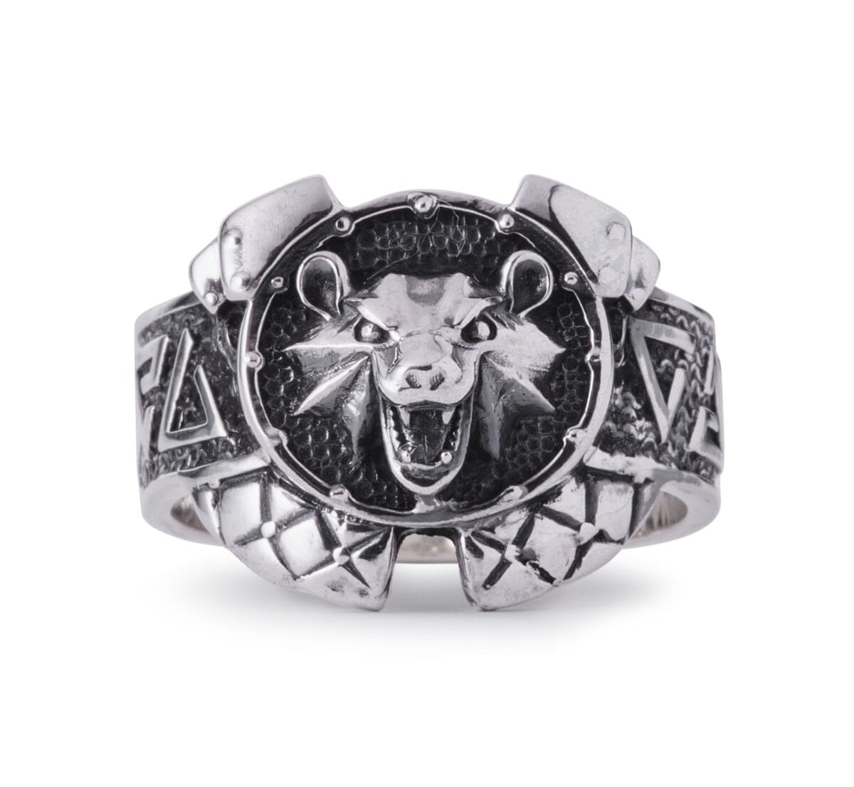 School of fight. Bear geralt Witcher ring - Image 1