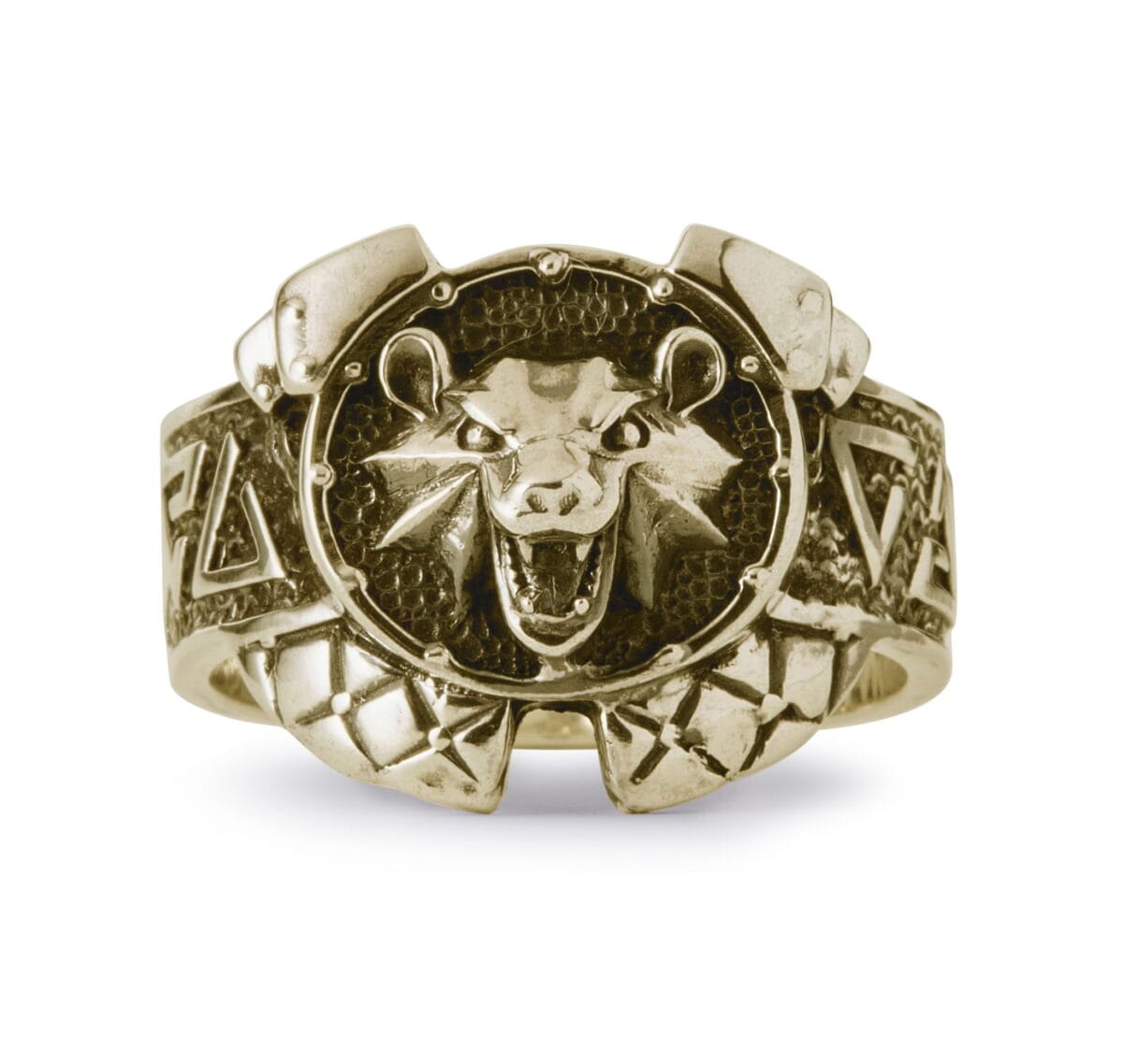 School of fight. Bear geralt Witcher ring - Image 3