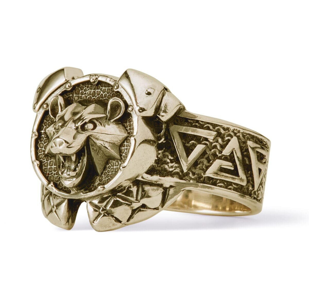 School of fight. Bear geralt Witcher ring - Image 6
